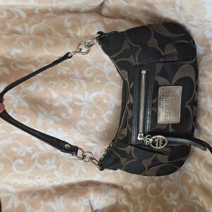 Coach Black and Brown Women's Purse
